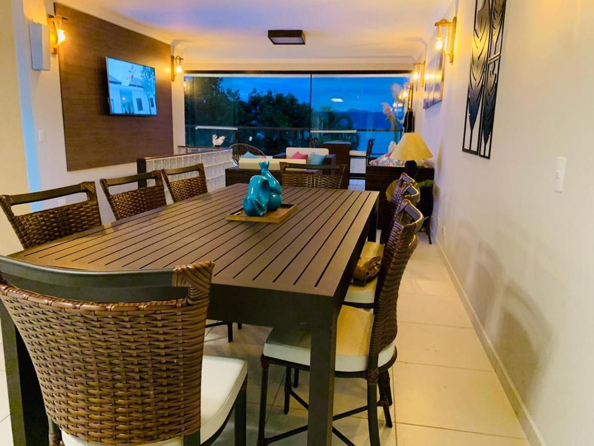 Lindo Duplex Pe Na Areia Com Praia Privativa Caraguatatuba Dış mekan fotoğraf