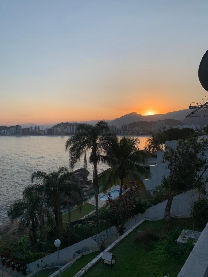 Lindo Duplex Pe Na Areia Com Praia Privativa Caraguatatuba Dış mekan fotoğraf