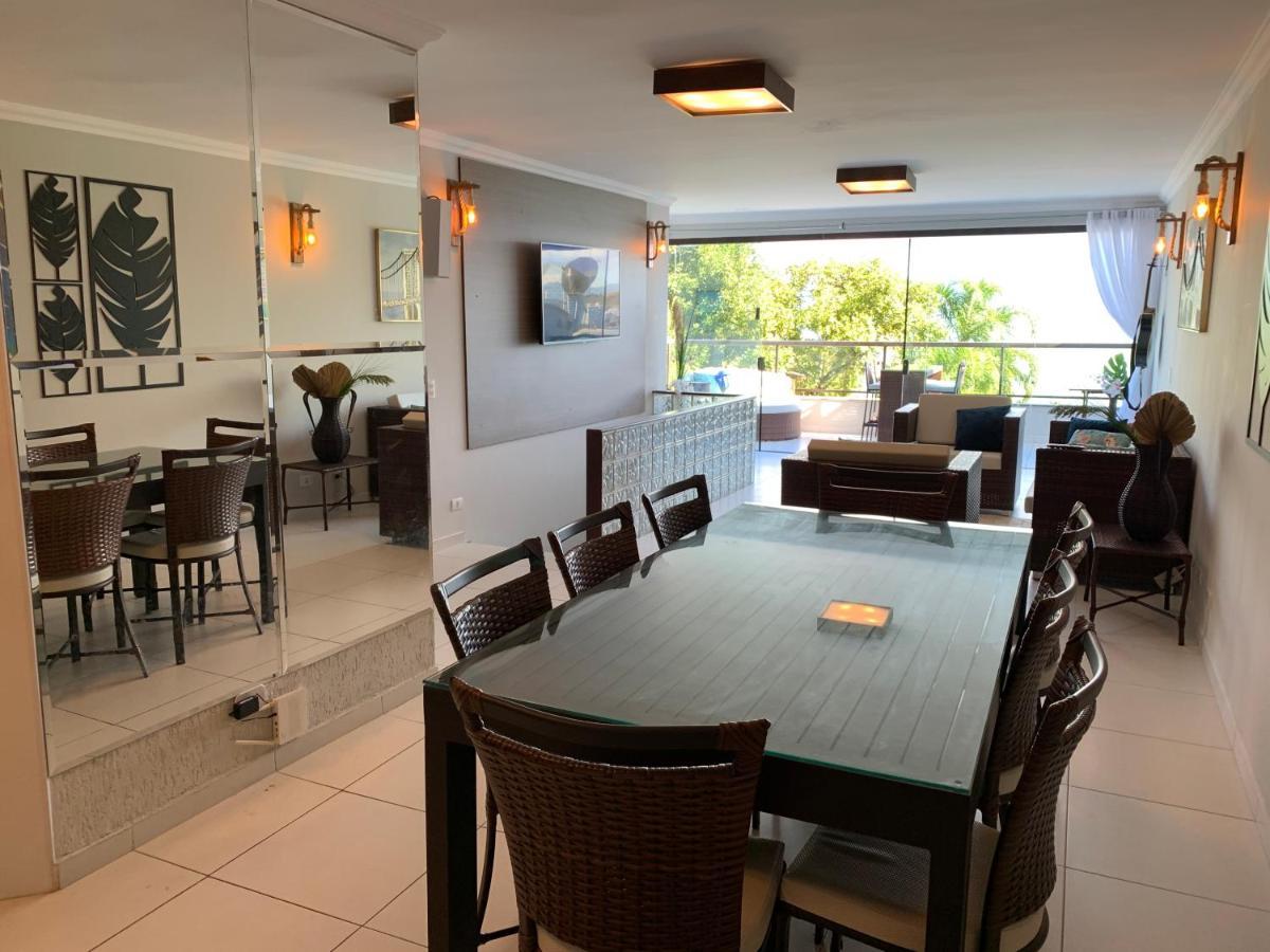 Lindo Duplex Pe Na Areia Com Praia Privativa Caraguatatuba Dış mekan fotoğraf